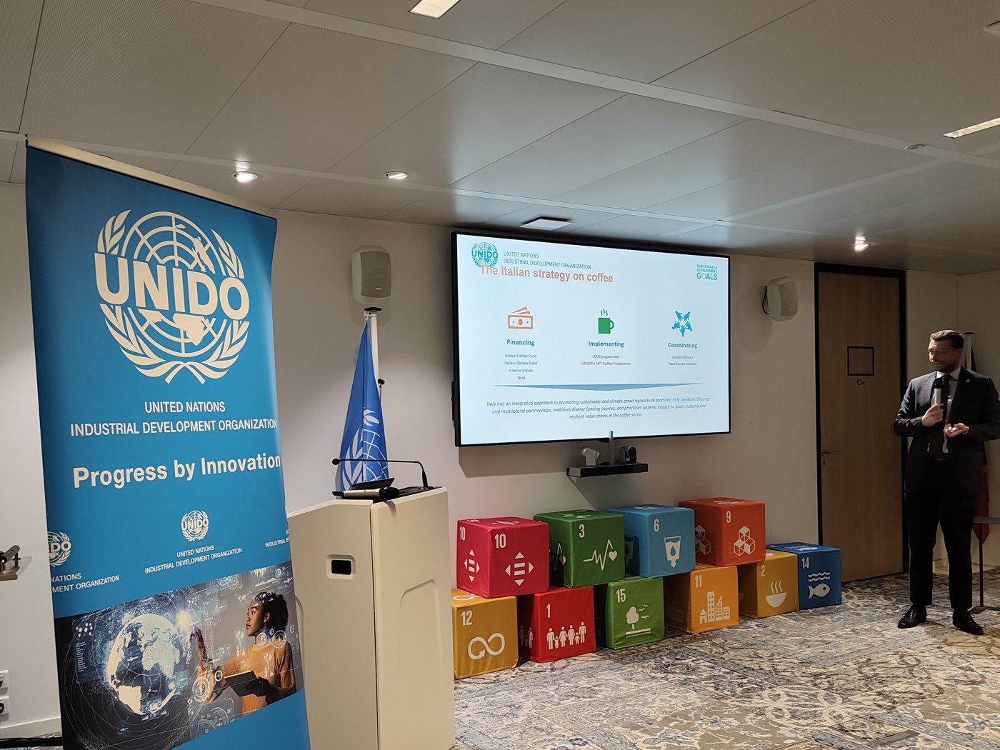 BrusselsMUN delegates at the UN House in Brussels